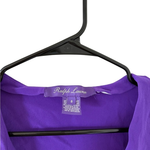 Ralph Lauren Purple Label Purple Sleeveless Top - Picture 2 of 6